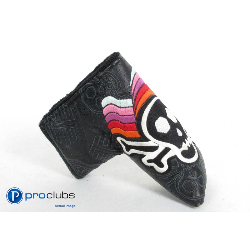 BETTINARDI TOUR ISSUE T-HIVE SKULL & BONES PUTTER HEADCOVER #325785