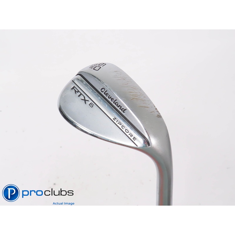 Cleveland RTX-6 Chrome 60*(6*) WEDGE LOW-Grind – DG Spinner Wedge Flex 445240