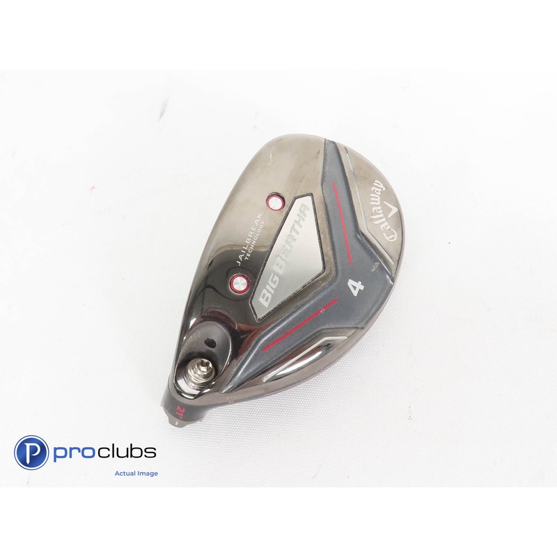 Left Handed Callaway 19′ Big Bertha 21* 4 Hybrid – Head Only L/H – 250170