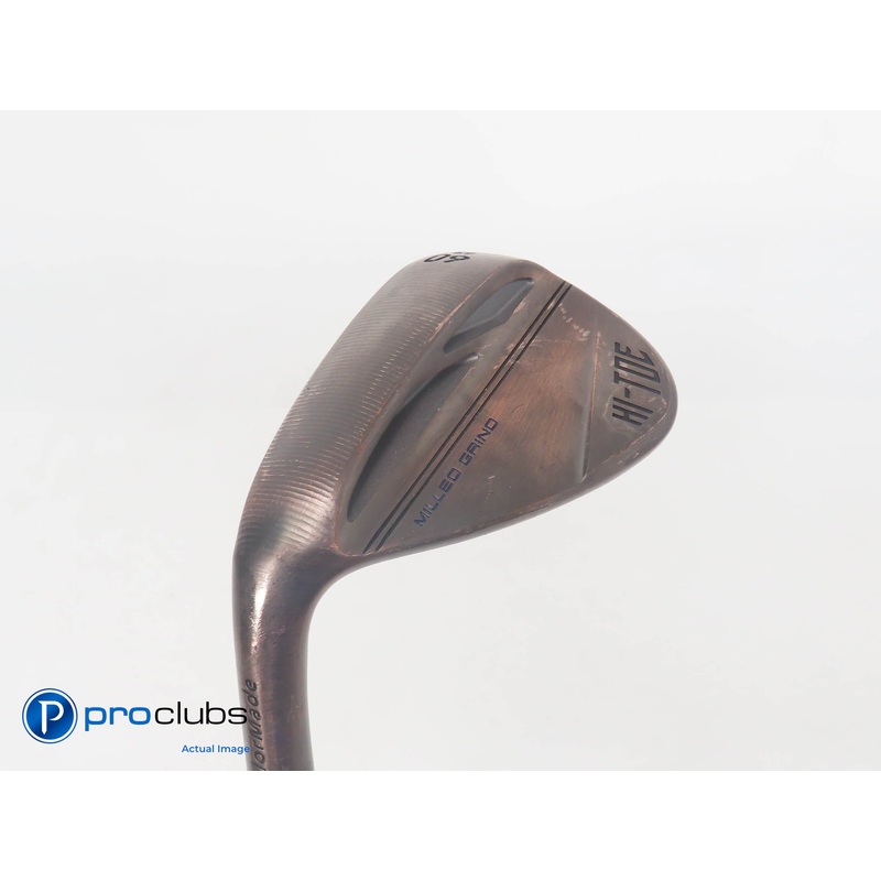 Left Handed TaylorMade Milled Grind HI-TOE 3 60*(13*) Wedge – KBS HI-REV 384250