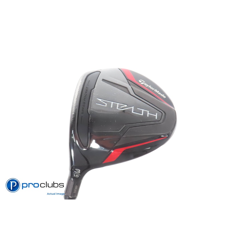 Left Handed TaylorMade Stealth 15* 3 Wood – Accra FX 2.0 M4 Stiff Flex – 379326