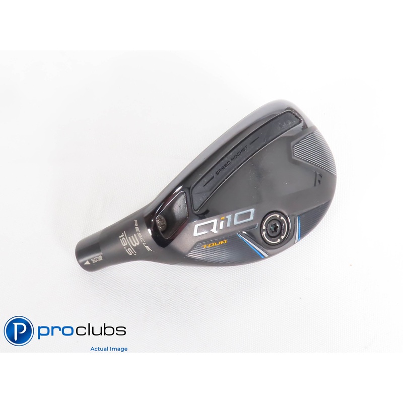 Nice Left Handed TaylorMade Qi10 Tour 19.5* 3 Hybrid HEAD ONLY 439155