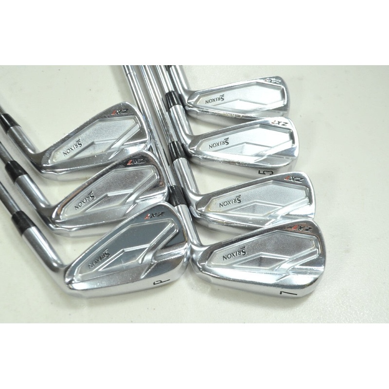 Srixon ZX7 4-PW Iron Set Extra Stiff Flex RH Dynamic Gold X Seven Steel # 195365