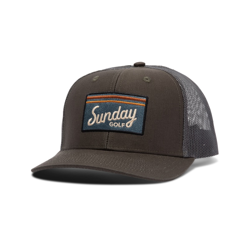 Sunday Golf Trucker Golf Hat | Gray