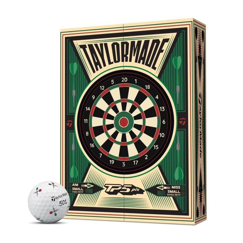 TaylorMade Darts TP5 Pix Golf Balls