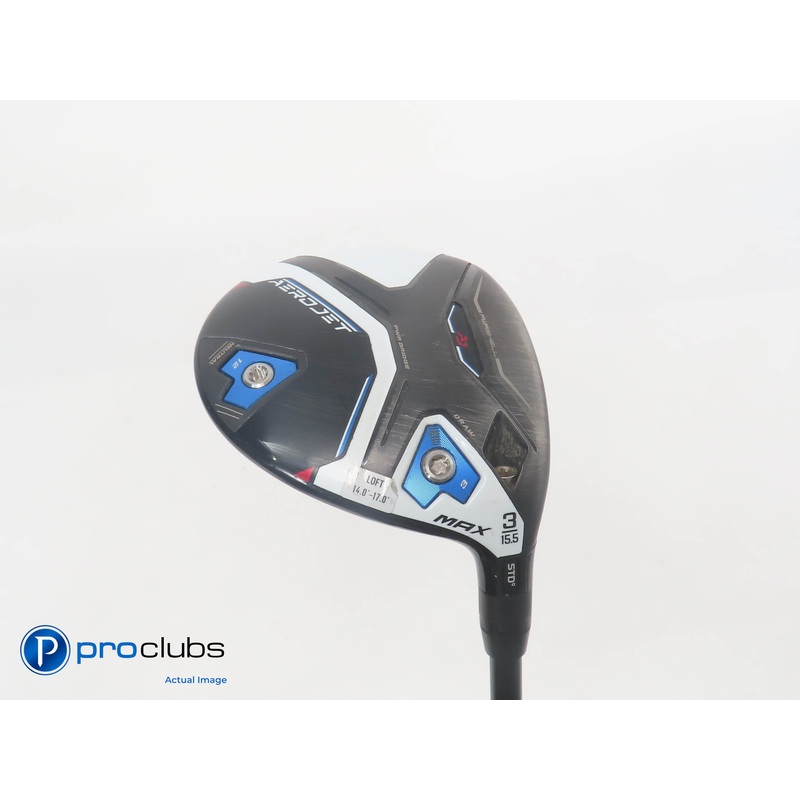Cobra Aerojet MAX 15.5* 3 Wood – UST Helium 5F2 Senior Flex – 384836