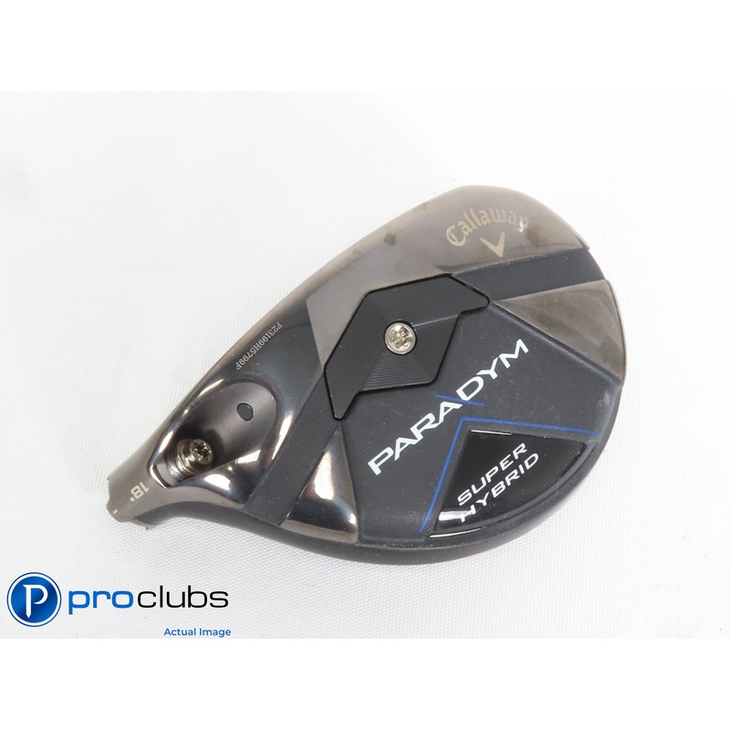 Excellent! Left Handed Callaway PARADYM Super Hybrid 18* #3 – Head Only – 430872