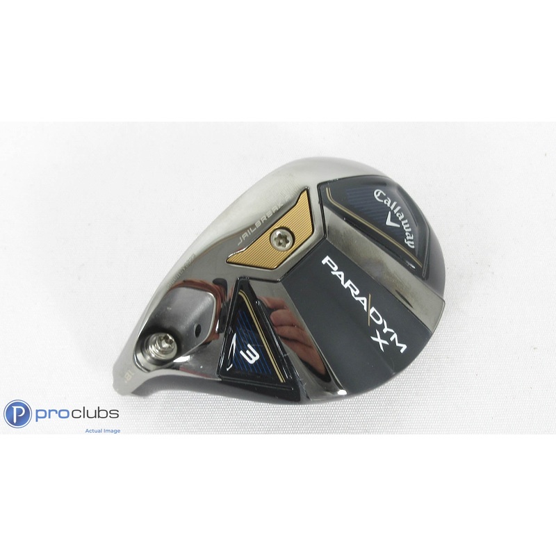 Left Handed Callaway Paradym X 18* 3 Hybrid – Head Only- 382972