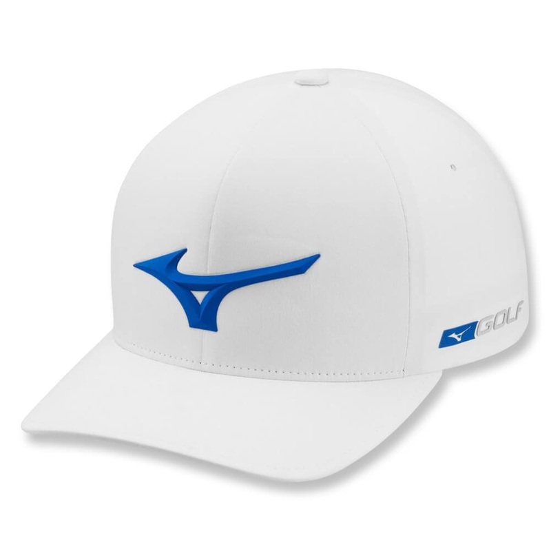 Mizuno Tour Delta Fitted Golf Cap White – 22 Men