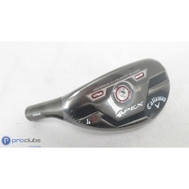 NEW! Left Hand Callaway 2021 Apex Pro 23* – 4 Hybrid – Head Only L/H 400303