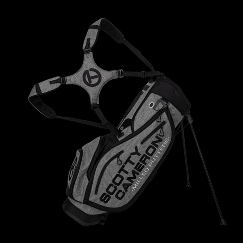 Scotty Cameron Tour Only 2022 Pathfinder Heather Gray Stand Bag
