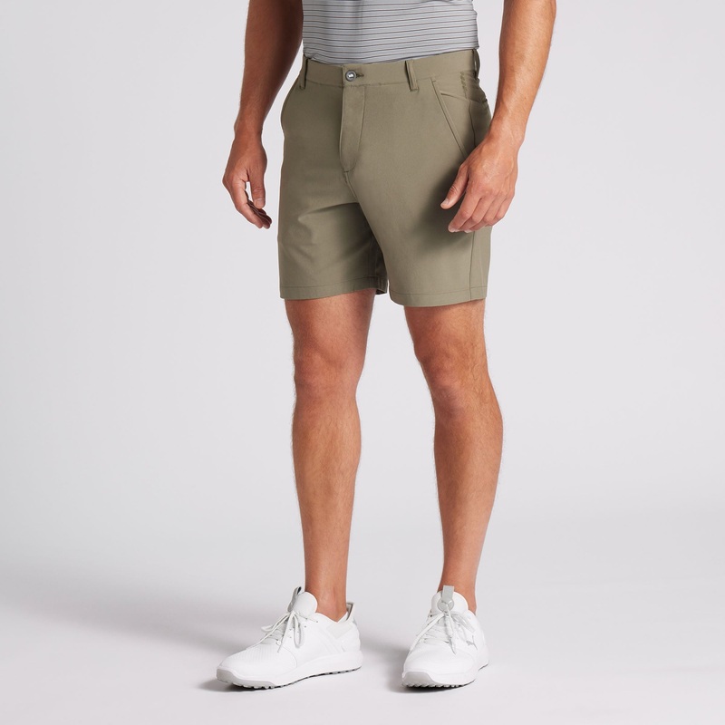 101 Solid 7″ Golf Shorts | Dark Sage