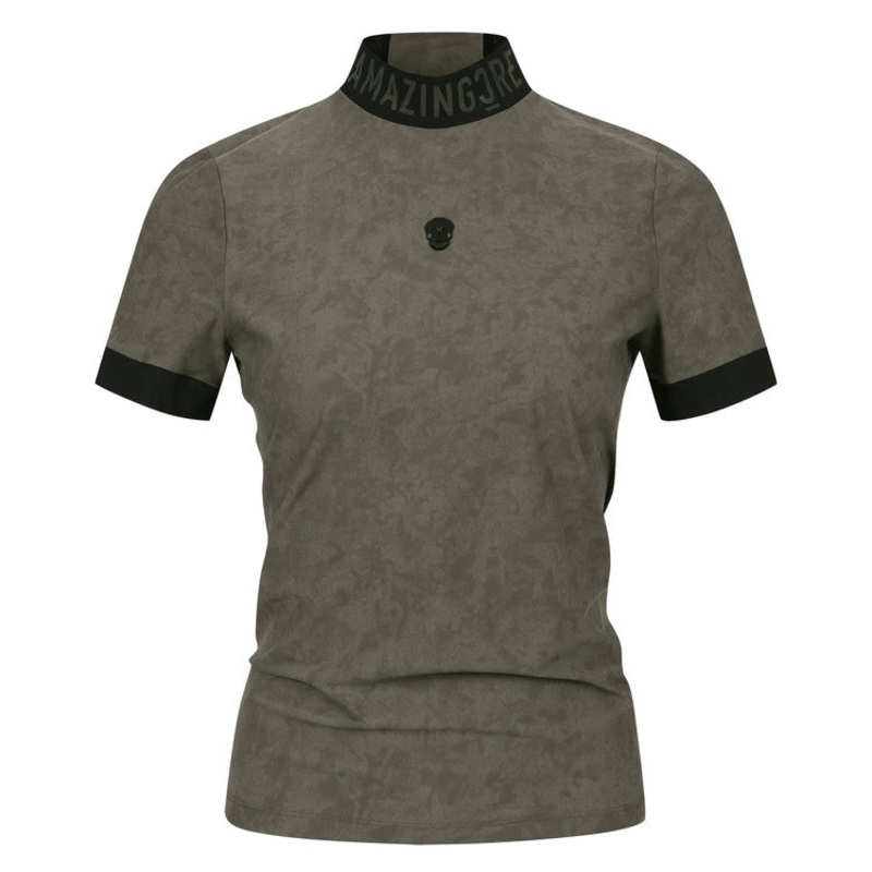 AMAZINGCRE WOMEN AERO FIT SMOG ACCORDIO T-SHIRT