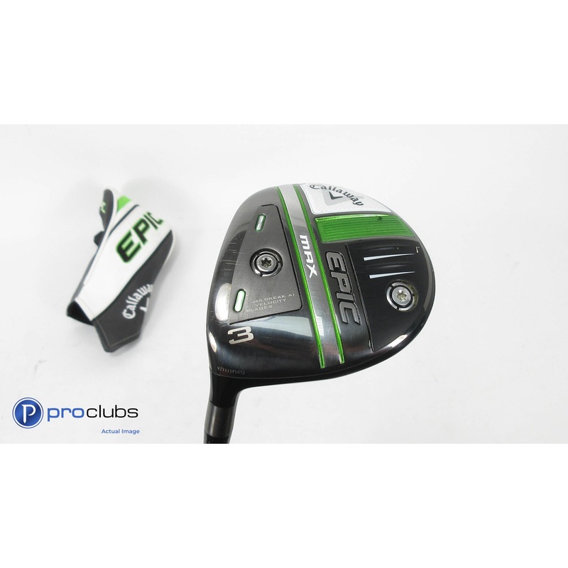 Excellent! Left Handed Callaway 21′ Epic MAX 3 Wood – Regular Flex  354240