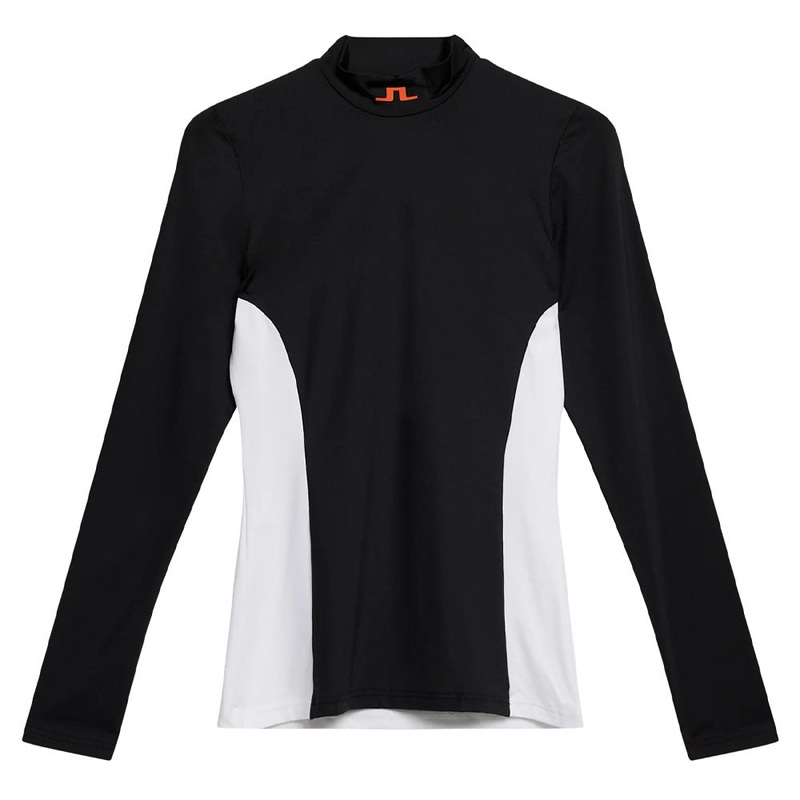 J.Lindeberg Thabis Top Golf Mock Black – SS24 Women