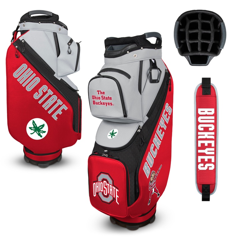 NCAA Team Effort Clubhouse Cooler Ohio State Buckeyes Cart Bag