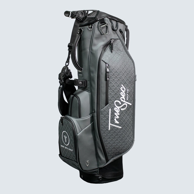 True Spec Golf Player IV Stand Bag – Grey