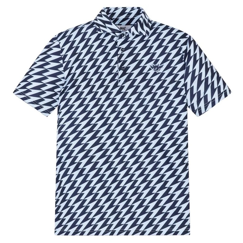 WAAC Athletic Arrow Stretch Golf Polo Dark Blue – SS24 Men