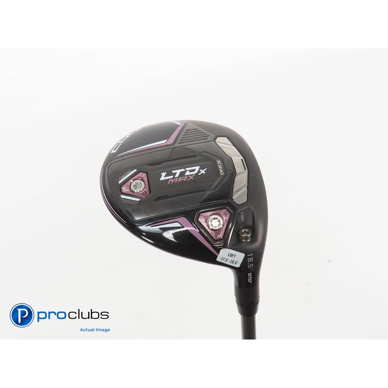 Ladies Cobra KING LTDx MAX 18.5* 3 Wood – Riptide CB 40g 4.0 Ladies Flex 378552