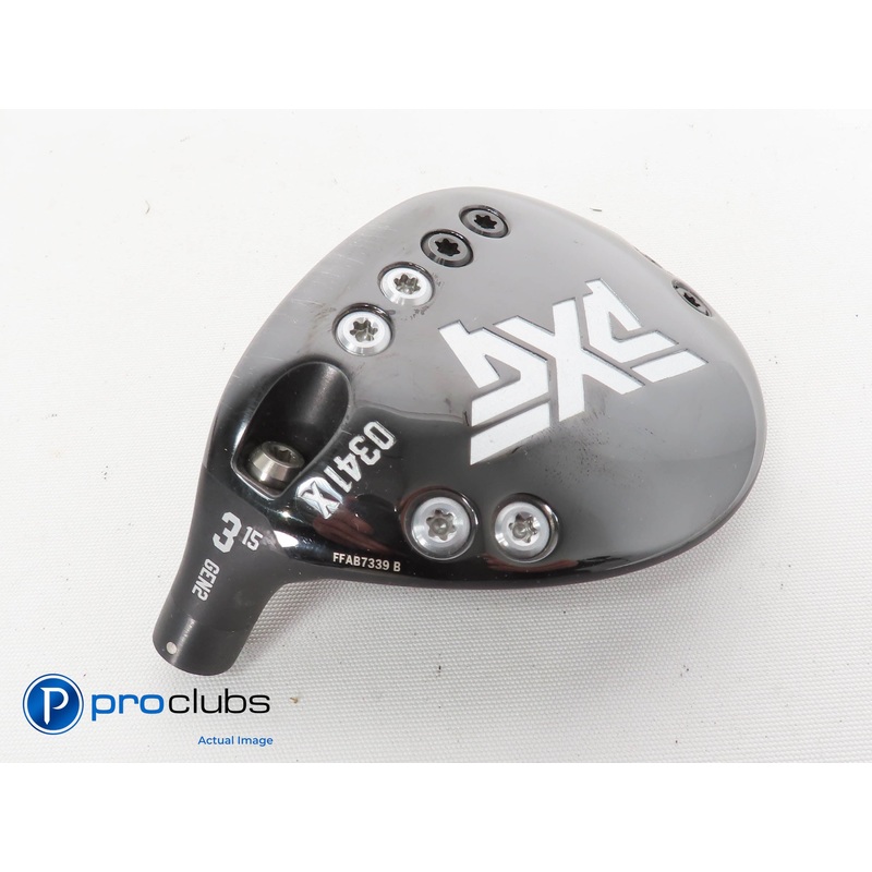 Left Handed PXG Gen2 0341X 15* 3 Wood – Head Only – 326785