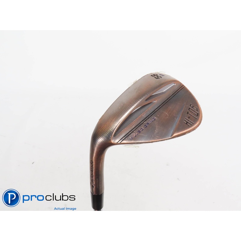 NEW Left Handed TaylorMade Milled Grind HI-TOE 58*(13*) WEDGE -Wedge Flex 412717