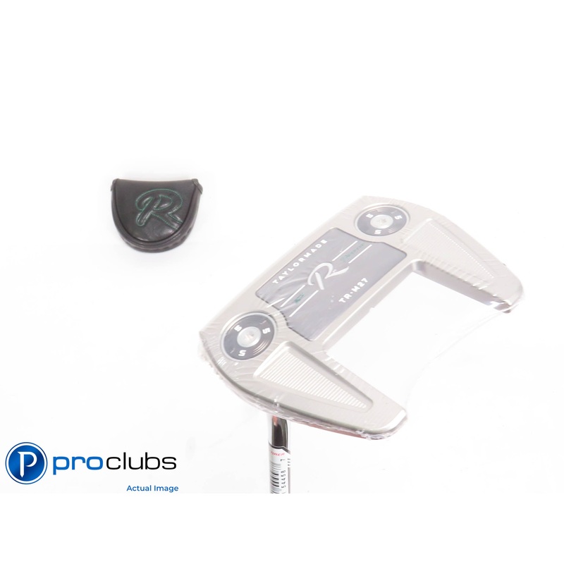 New! Left Handed TaylorMade TP RESERVE TR-M27 35″ Putter w/Cover – 433905