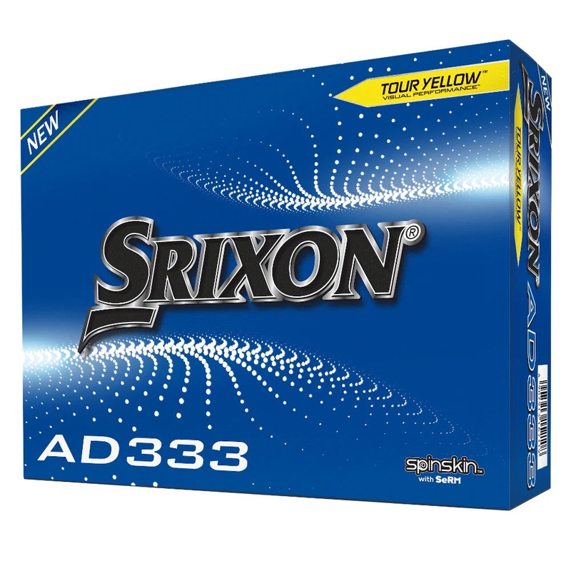 Srixon AD333 Golf Balls – Yellow