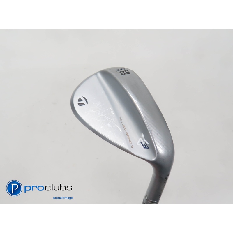 TaylorMade Milled Grind 3 HB 58*(12*) Wedge – DG Tour Issue S400 Stiff – 393406