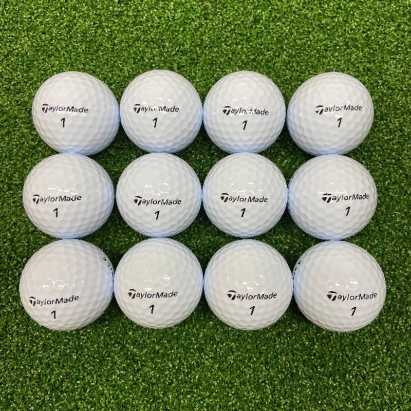 Taylormade Practice Range Golf Balls – White – Dozen (12 balls)