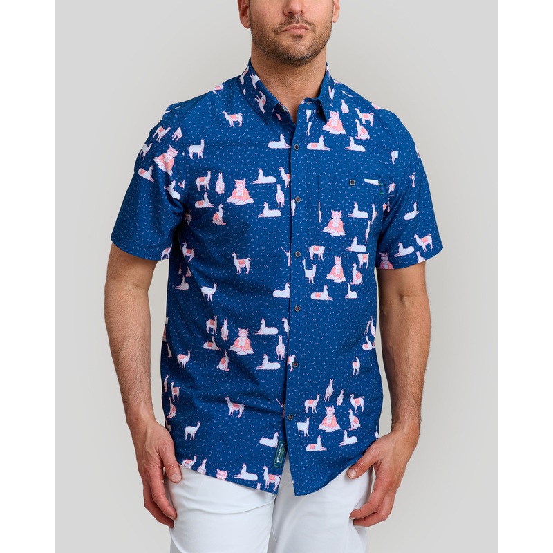The Llama Men’s Button Down