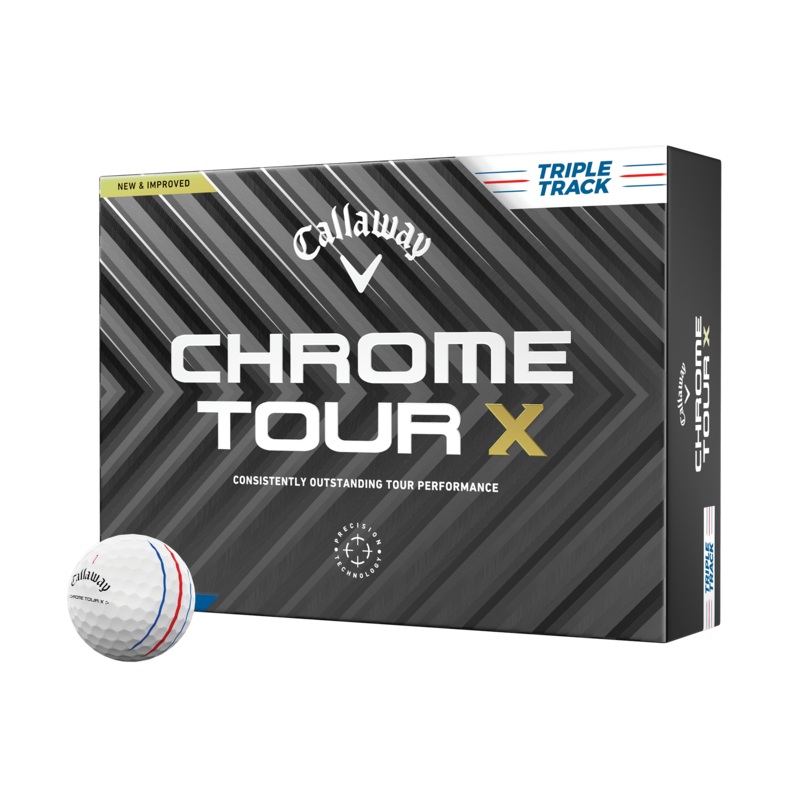 Callaway 2024 Chrome Tour X Triple Track Golf Balls