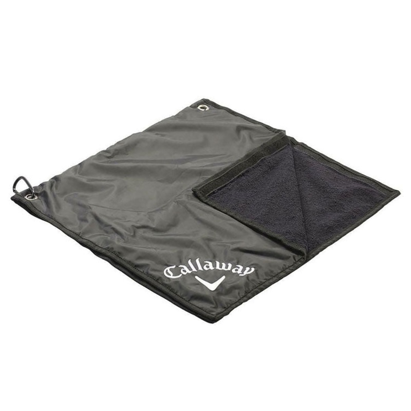 Callaway Rain Hood Golf Towel – Black