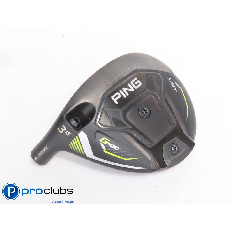 Excellent! Left Handed PING G430 LST 15* 3 Wood – Head Only – 429418