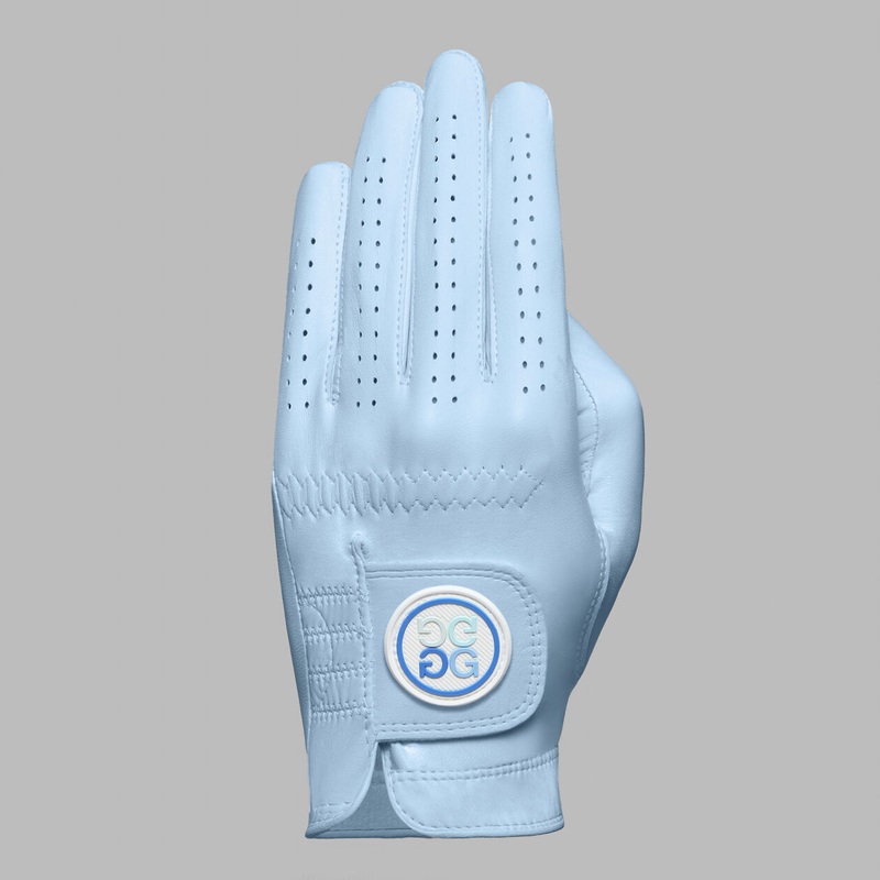 G/FORE MEN SIGNATURE GOLF GLOVE (BLUSH BAJA SNOW SUNSHINE)