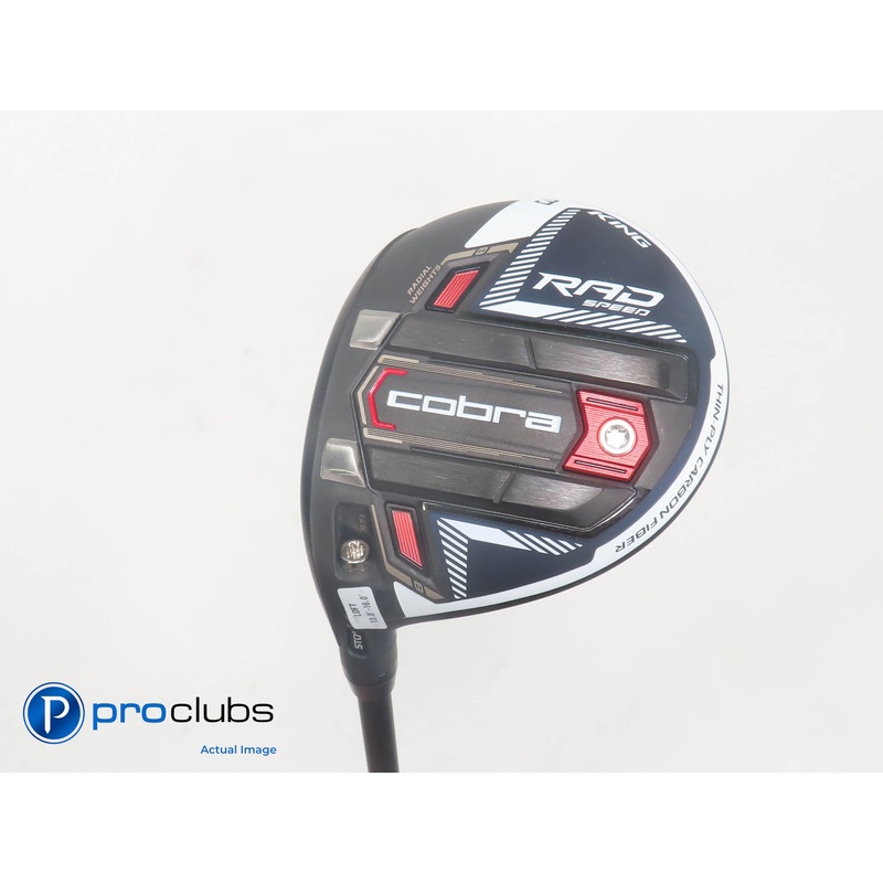 Left Handed Cobra RAD Speed 14.5* 3 WOOD Peacoat – MotoreX 6S Stiff Flex 393604