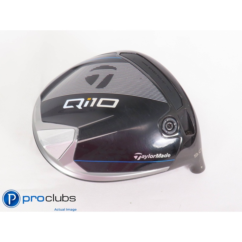 Nice Tour Issue TaylorMade Qi10 9* Driver HEAD ONLY w/ “+” Stamp 448637