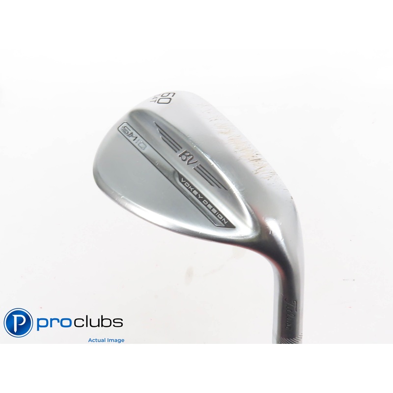Titleist Vokey SM10 Chrome 60*(4*) Wedge T-Grind – Vokey Wedge Flex – 430345