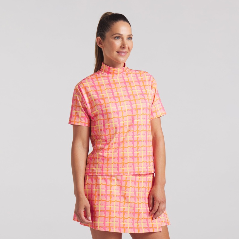 Women’s Puma x Dani Dazey CLOUDSPUN Mock Neck Golf Polo