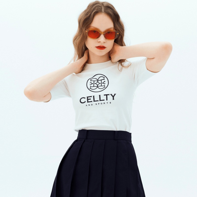 Cellty Women Standard Symbol Half Sleeve