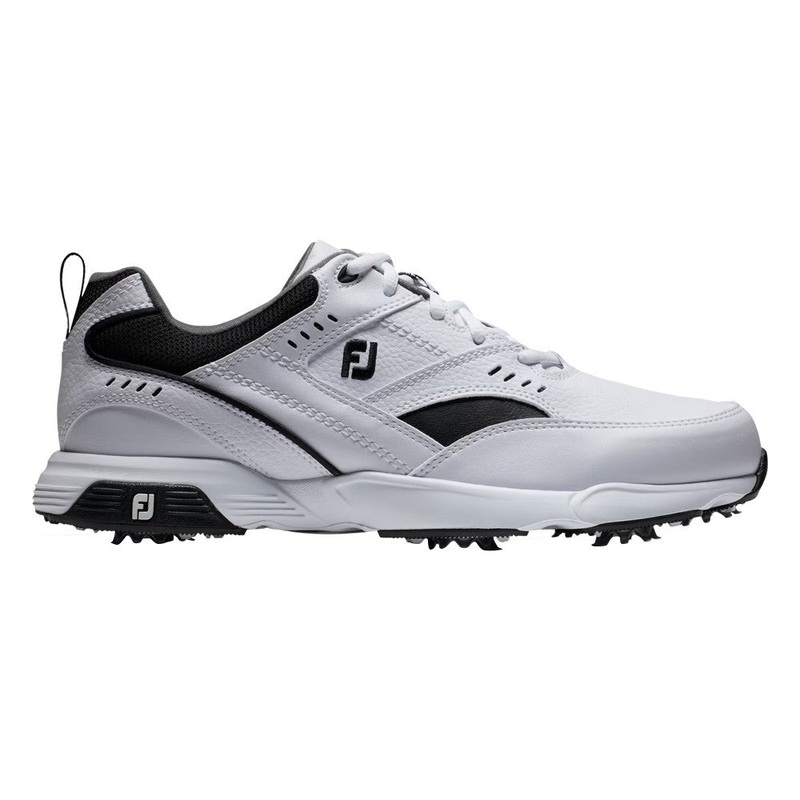FootJoy Sneaker Golf Shoes White/Black – 24 Men