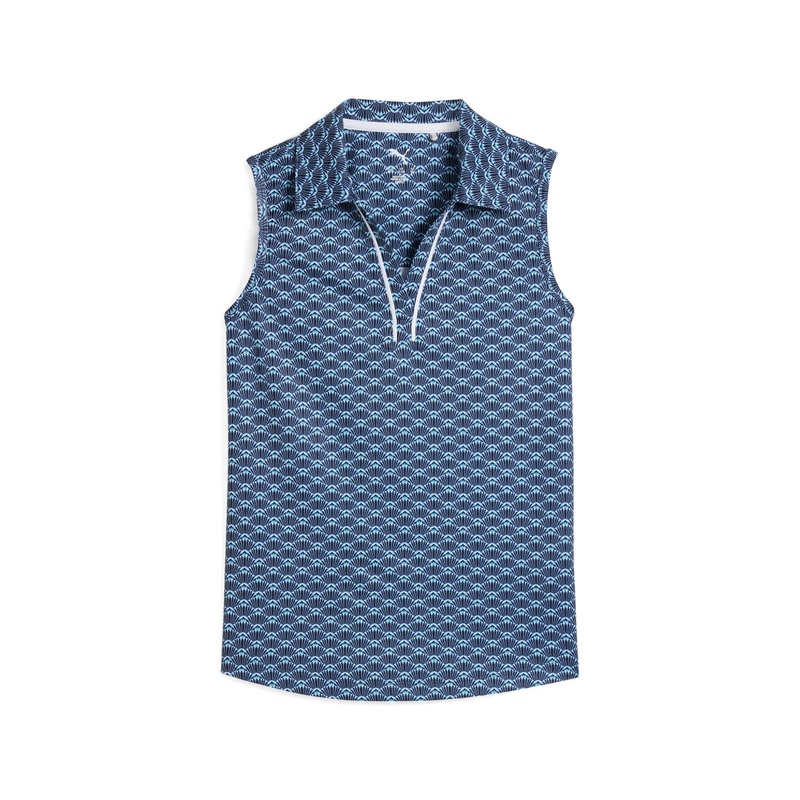 Girl’s Scallop Sleeveless Golf Polo