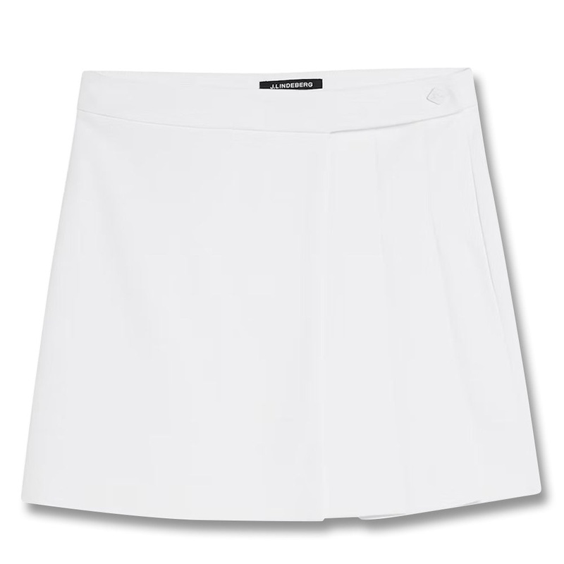 J.Lindeberg Cataleya Pleated Golf Skirt White – SS23 Women