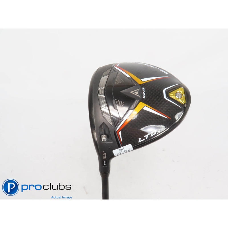 Left Handed COBRA LTDx 10.5* DRIVER Blk/Gld – Cypher 40 Senior Flex 413098