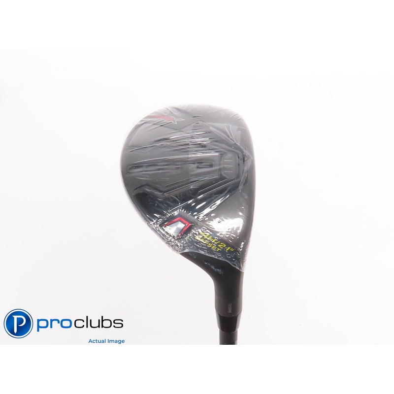New! Cobra AIR-X Offset 21* 4 Hybrid – Cobra Ultralite 50g Regular Flex – 426372