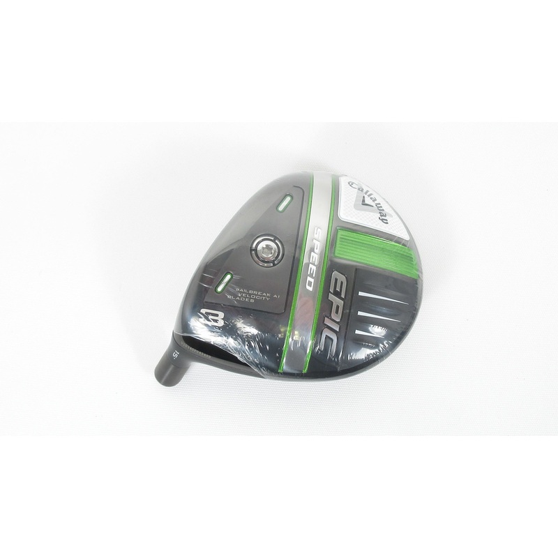 New! Left Handed Callaway 21′ Epic Speed 15* 3 Wood – Head Only – 307581