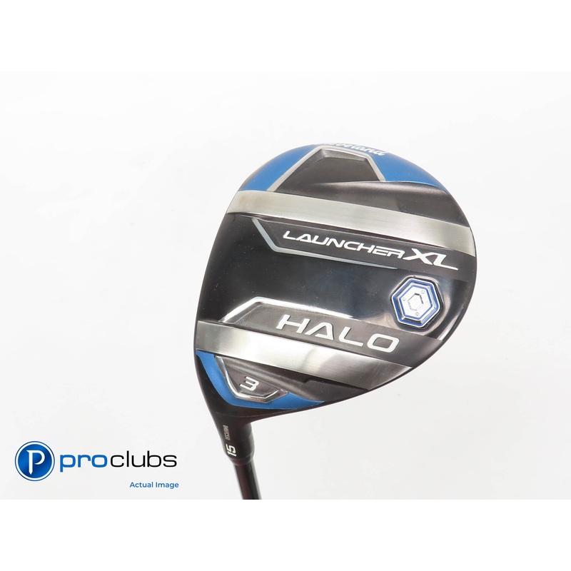 Nice Left Handed Cleveland Launcher XL HALO 15* 3 WOOD Accra Senior Flex 396388