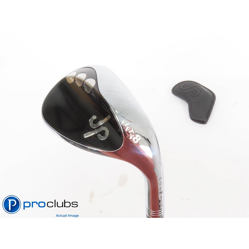 Excellent! James Patrick Premier Chrome Black Polished 58* Wedge w/ HC – 437462
