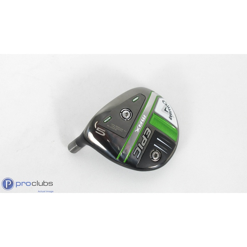 Excellent! Left Handed Callaway 21′ Epic MAX 18* 5 Wood – Head Only – 343563