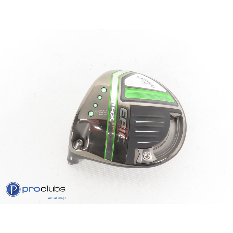 Excellent! Left Handed Callaway 21′ Epic MAX 9* Driver – Head Only – 329636