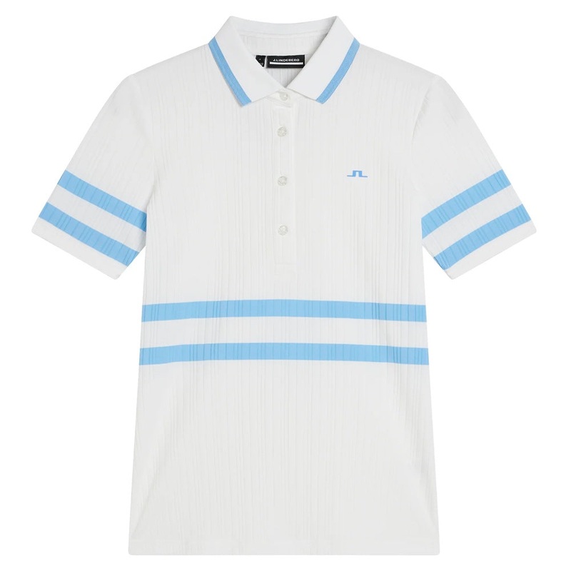 J.Lindeberg Moira Golf Polo White – FW23 Women